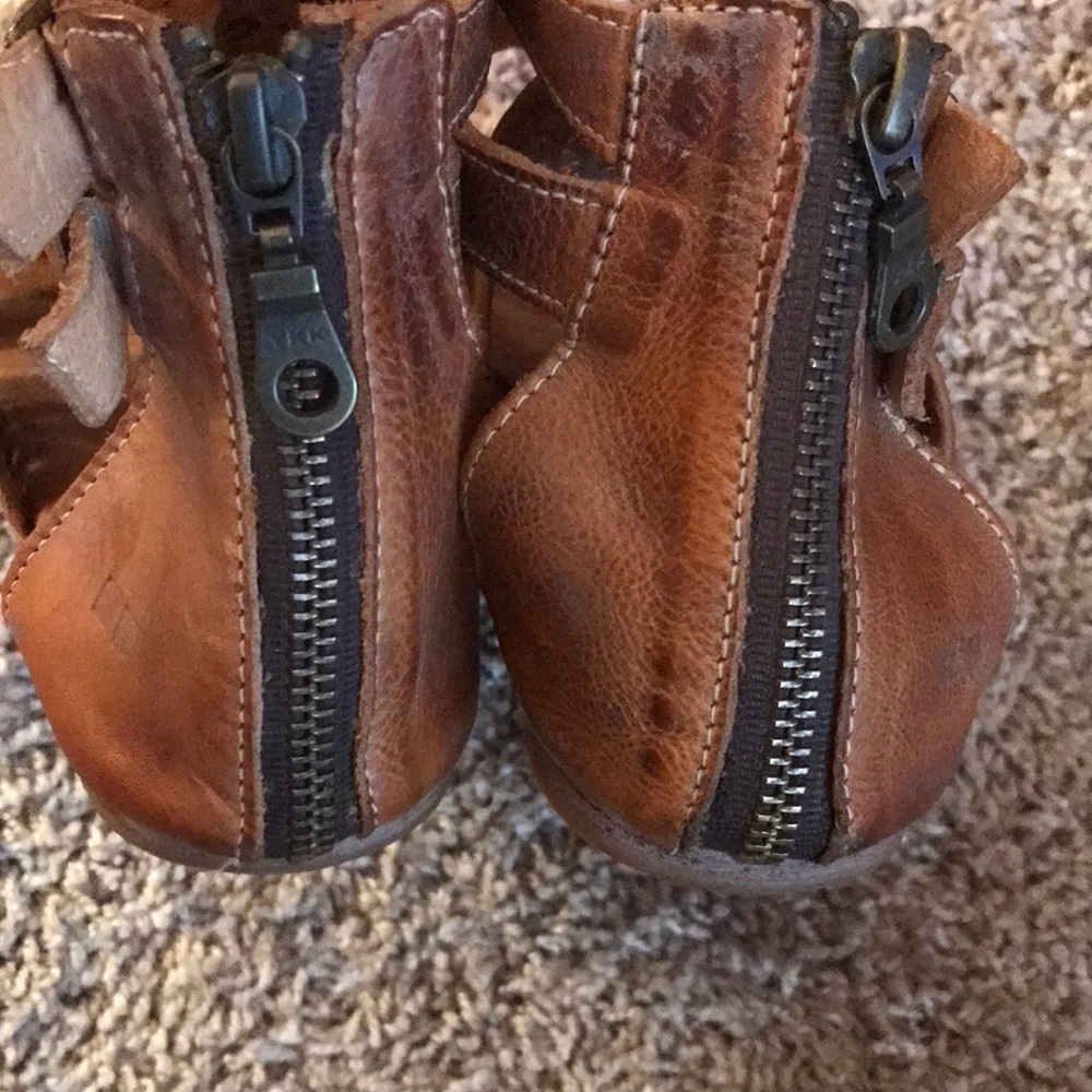 Bed|Stu Capriana Tan Gladiator Sandals size 7.5 - Picture 7 of 16